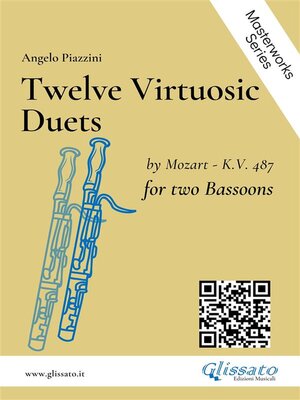 cover image of Twelve Virtuosic Duets for Bassoons